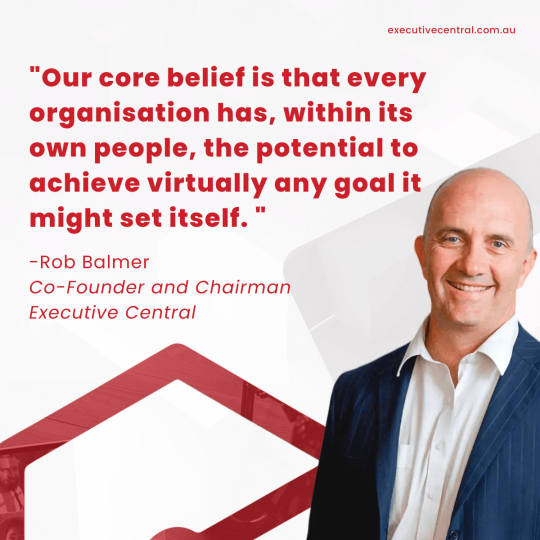 Rob Balmer, Co-Founder and CEO of Executive Central. Image links to company Instagram page.